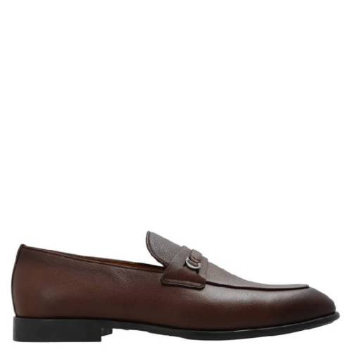 Ferragamo Fort Signature Leather Loafers