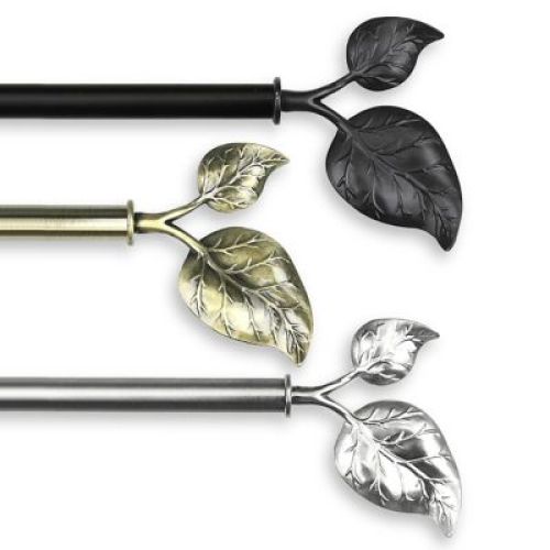 Rod Desyne 13/16 Bonbon Curtain Rod, 120 Inch