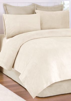 90 by Design Lab Soloft Plush Micro Raschel Full Sheet Set Fitted 54-in. x 75