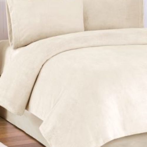 90 by Design Lab Soloft Plush Micro Raschel Full Sheet Set Fitted 54-in. x 75