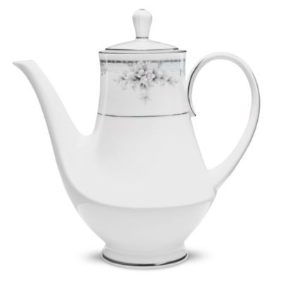 Noritake Sweet Leilani Coffee Server, 49 oz, Grey