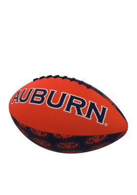 Logo Brands Auburn University Mini Rubber Football, Navy Blue