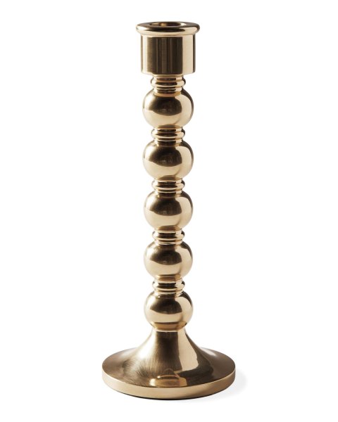 Bobbin Taper Candle Holder