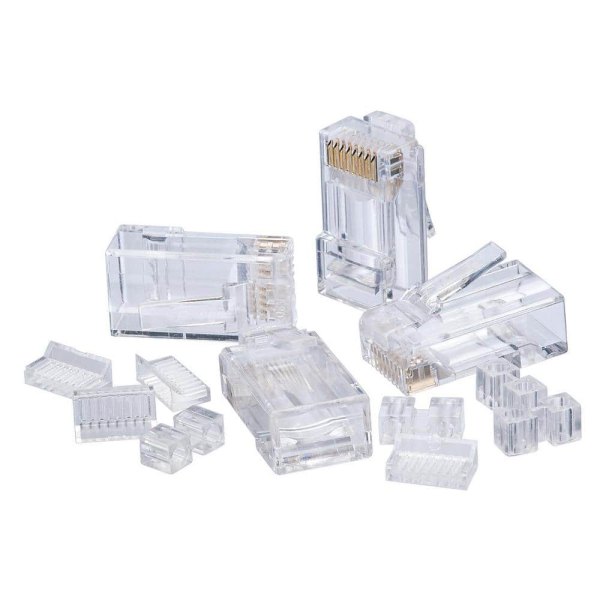 RJ45 Cat6 Modular Plugs (25-Pack)