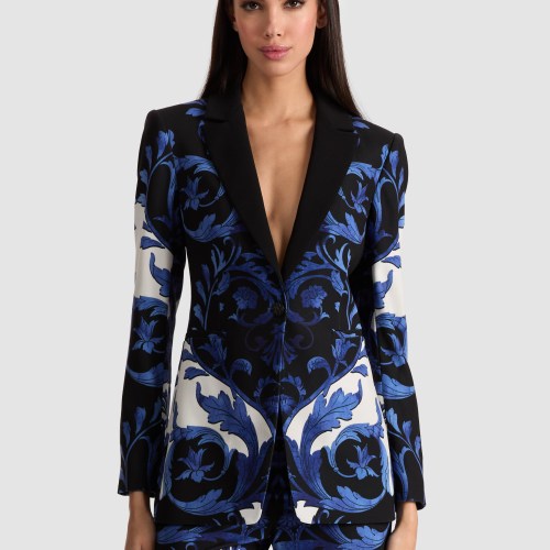 alice olivia BREANN PRINTED BLAZER