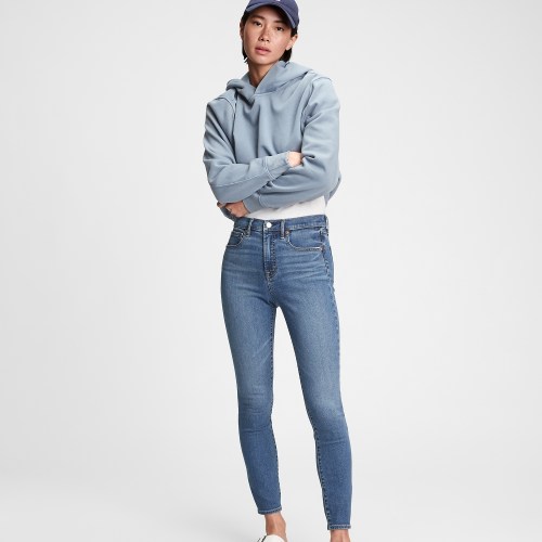 High Rise True Skinny Jeans