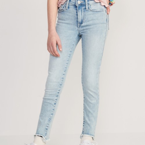 High-Waisted Rockstar 360 Stretch Jeggings for Girls