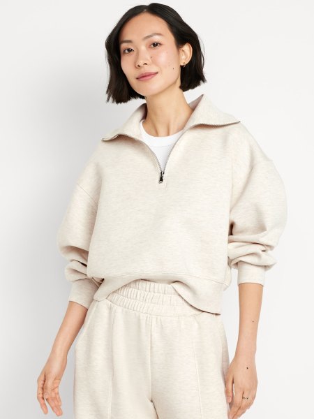 Bounce Fleece Half-Zip Pullover Sweatshirt