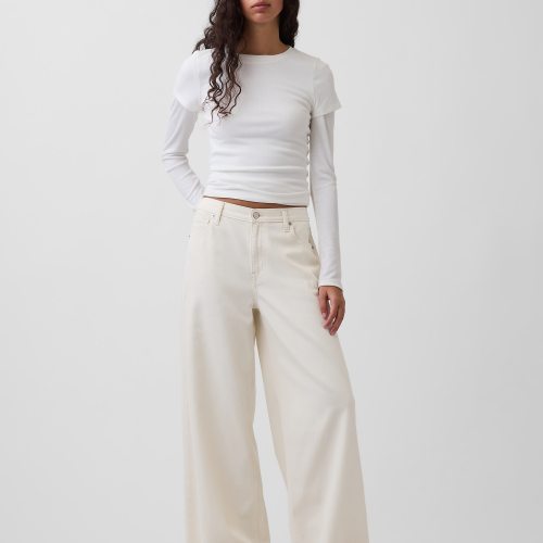 Mid Rise UltraSoft Baggy Jeans