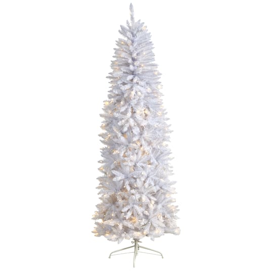 Pre-Lit Artificial Christmas Tree, LED Lights By Nearly Natural | ft | Michaels