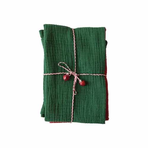 Hello Honey 28 Green Woven Cotton Double Cloth Tea Towels, 3ct. | 28 x 18 | Michaels