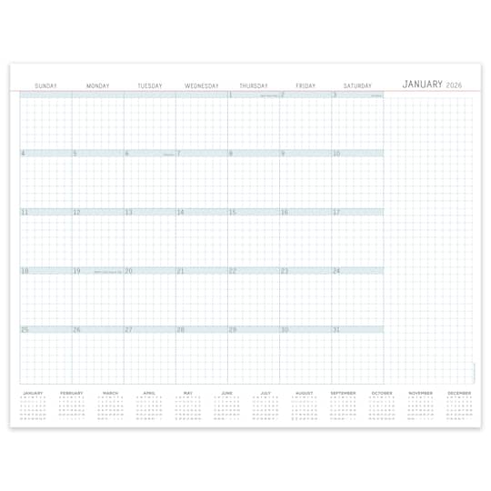 2026 Large Desk Pad Monthly Blotter Calendar By Tf Publishing | 22 x 17 | Michaels