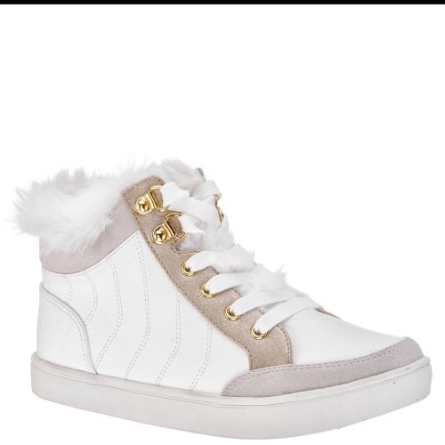 Girls White-Smooth | Nina Shoes