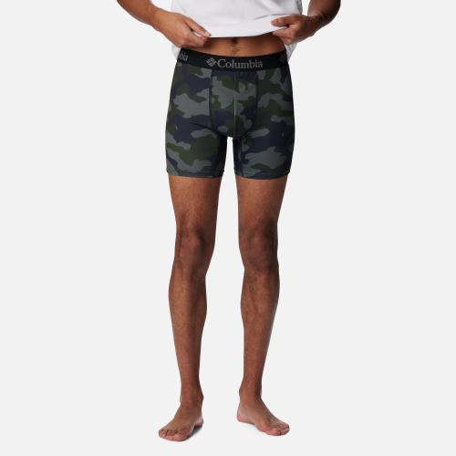 Columbia Mens Printed 360 Stretch 3-Pack Boxer Brief