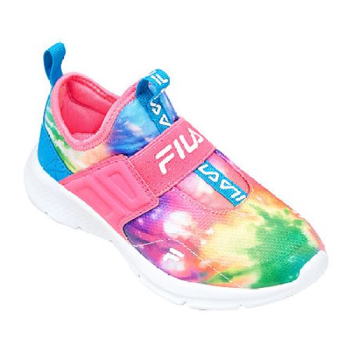 FILA Landbuzzer Little Big Girls Running Shoes, Medium, Multiple Colors