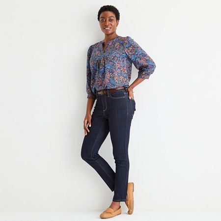 St. Johns Bay Womens Mid Rise