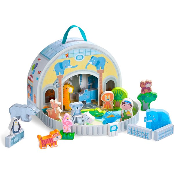 Play World At The Zoo - Pretend Play & Imaginative Play for Ages 2 to 5 - Fat Brain Toys