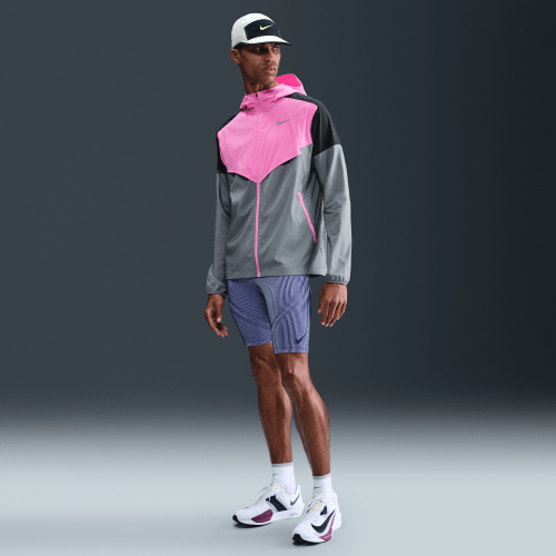 Nike Mens AeroSwift Dri-FIT ADV Running 1/2-Length Tights in Purple | FN3369-510