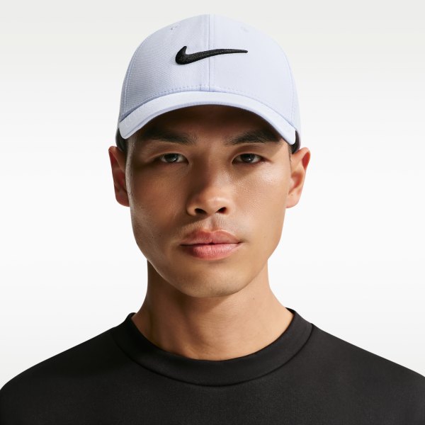 Nike Unisex Dri-FIT Club Structured Swoosh Cap in Blue | FB5625-408