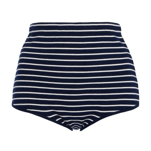 The Frankie Shop Exclusive Riviera Kasel Cropped Striped Knit T-Shirt Moda Operandi