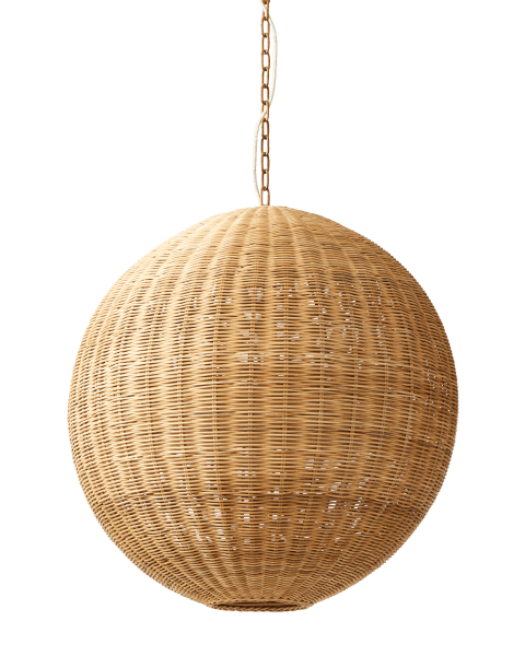 Santa Barbara Rattan Pendant