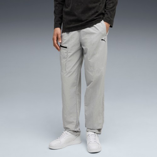 PUMATECH Mens Cargo Pants in Grey, Size L