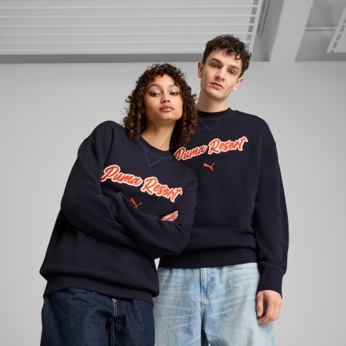 PUMA ESSENTIALS Mens Hoodie in Brown