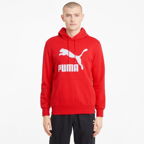PUMA Mens Hoodie in Red