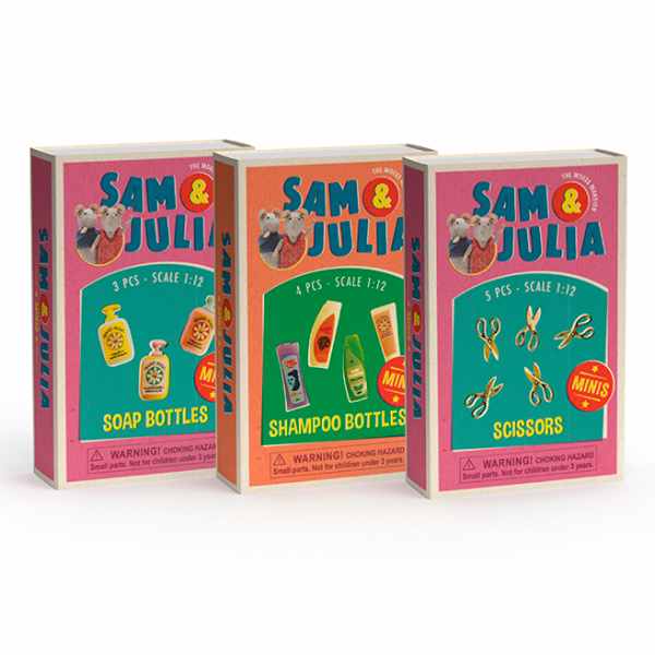 The Mouse Mansion Mini Matchboxes with Miniature Set 3 for Babies Fat Brain Toys