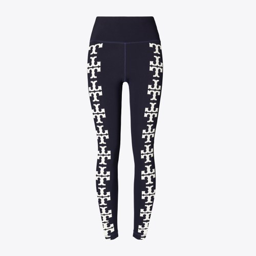 Tory Burch Compression Logo 7/8 Legging
