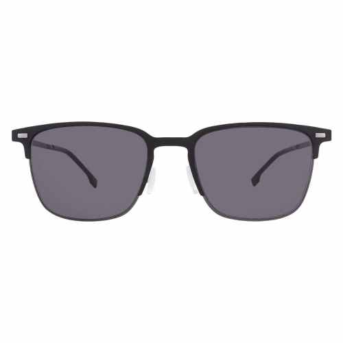 Hugo Boss Silver Square Mens Sunglasses BOSS 1568/S 0003/T4 55
