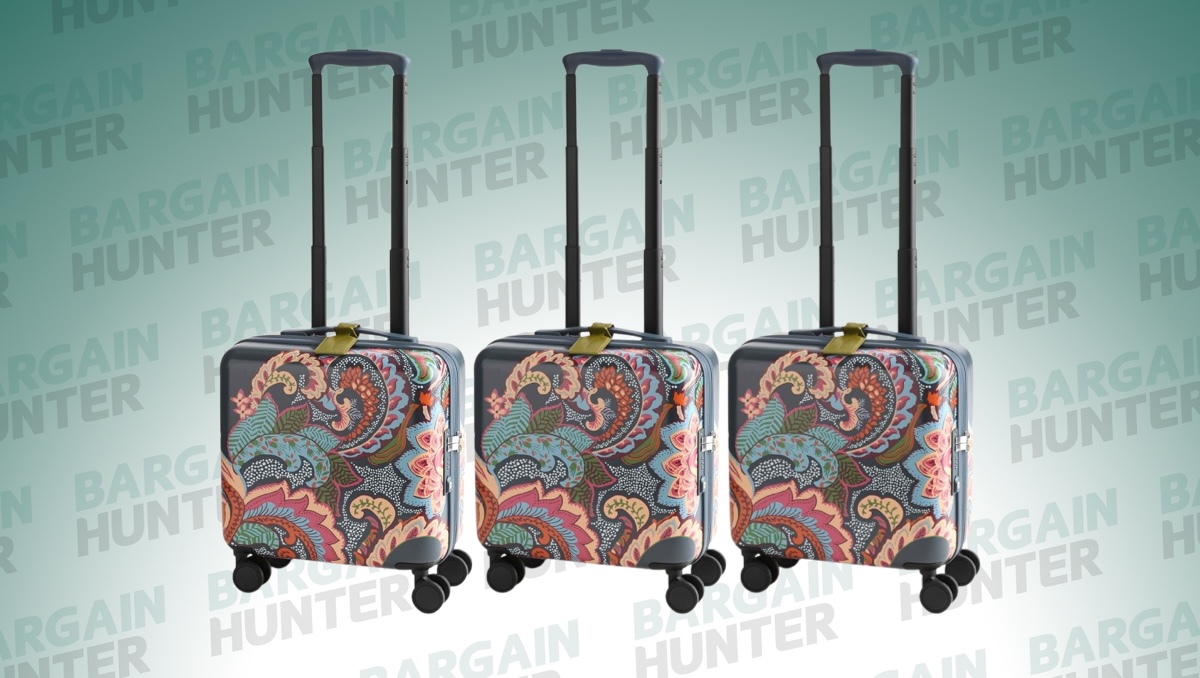 Shop Vera Bradley's carry-on sale on Amazon.