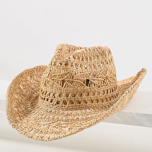 Flat-Brim Straw Rancher