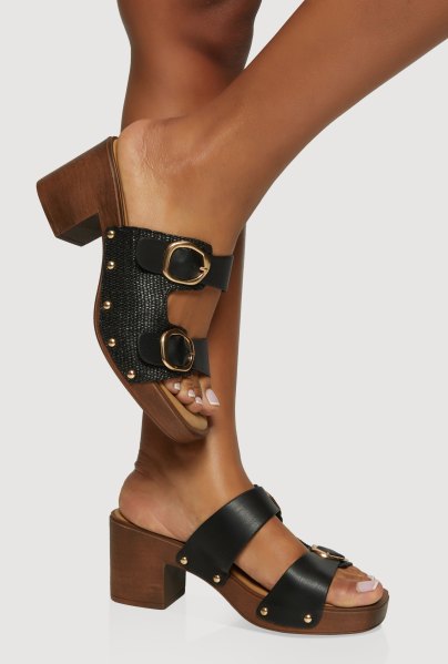 Womens Metallic Toe Black, Size