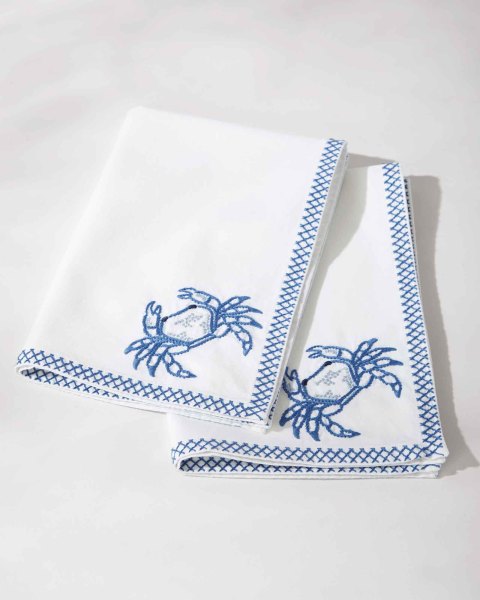 Embroidered Icon Tea Towels (Set of 2)