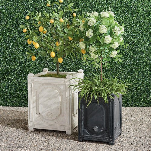 21 Chantal Planter – White – Frontgate