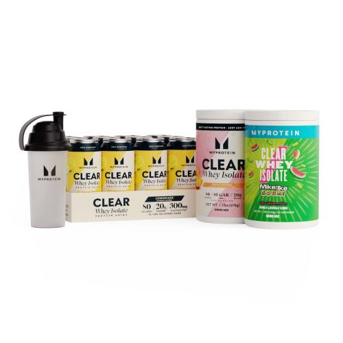 Clear Whey Range Bundle Lemonade MIKE AND IKE Sour Watermelon 4kg