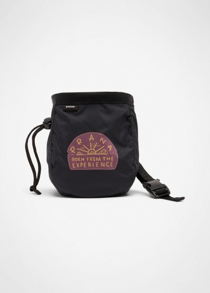 Gender Neutral prAna Graphic Chalk Bag - Black Solar Arch