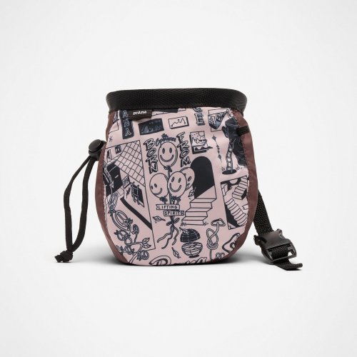 Gender Neutral prAna Graphic Chalk Bag – Mocha Downtown