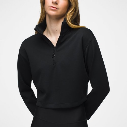 Womens prAna Half Zip Almond