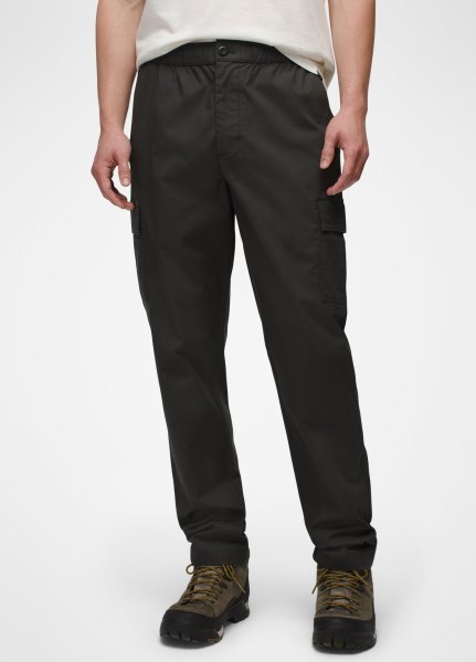 Mens prAna Palisades Ripstop Cargo Pant Dark Iron