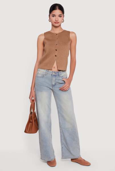 Womens Leg Jeans, Blue, Size 11