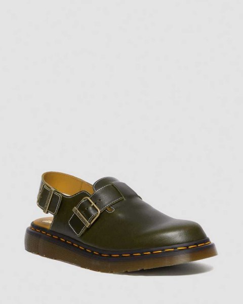 Jorge Made in England Leather Slingback Mules