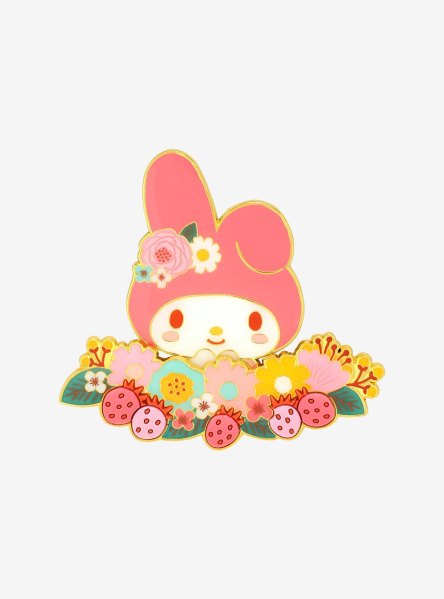 Sanrio My Melody Floral Scented Limited Edition Enamel Pin BoxLunch Exclusive