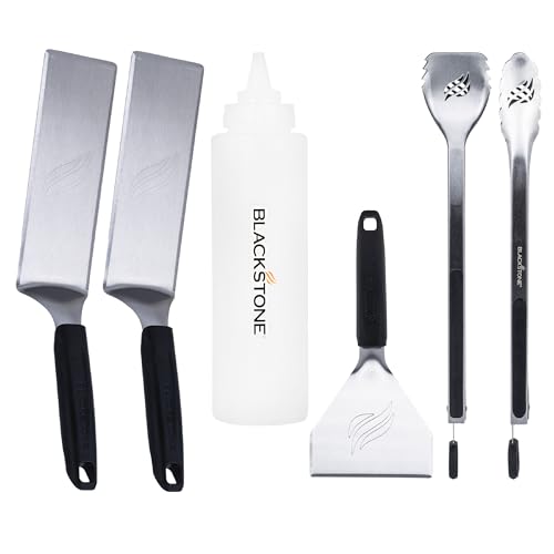 Griddle Tool Kit, Outdoor Indoor Grill BBQ Utensils