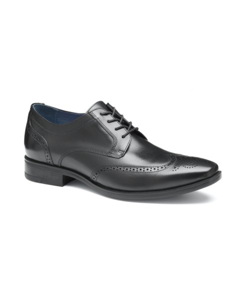 Johnston Murphy Mens Wingtip Shoe full grain