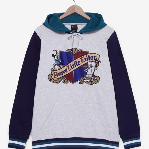 Disney Brave Little Tailor Mickey Mouse Crest Hoodie BoxLunch Exclusive