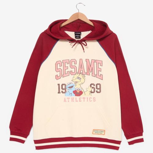 Sesame Street Athletics Raglan Hoodie &mdash; BoxLunch Exclusive
