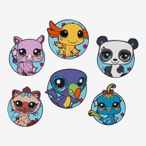 Buckle-Down The Littlest Pet Shop Portrait Blind Box Enamel Pin Hot Topic Exclusive