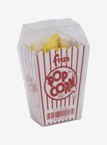 Fresh Popcorn Eraser Set